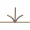 Ekena Millwork Redmond Smooth Timber Gable Bracket, Douglas Fir, 108"W x 72"H x 3 1/2"D x 3 1/2"F, 16/12 Pitch GBW108X72X0404RED00SDF - alternate 5